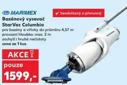 Kaufland Bazénový vysavač StarVac Columbia nabídka