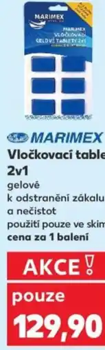 Kaufland Vločkovací tablety 2v1 nabídka