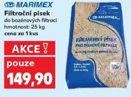 Kaufland MARIMEX Filtrační písek nabídka
