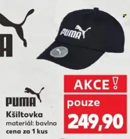 Kaufland Puma Kšiltovka nabídka