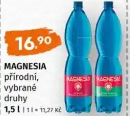 Trefa Magnesia přírodní nabídka