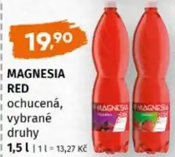 Trefa Magnesia red ochucená nabídka