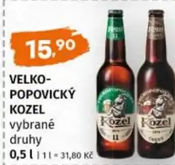 Trefa Velkopopovický kozel nabídka