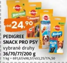 Trefa Pedigree snack pro psy nabídka