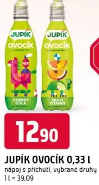Trefa Jupík ovocík nabídka