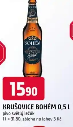 Trefa Krušovice bohém nabídka