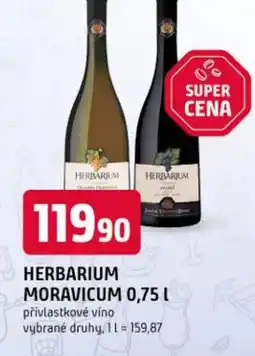 Trefa Herbarium moravicum nabídka