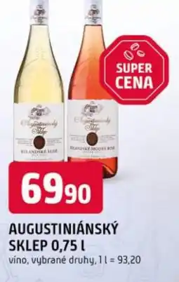 Trefa Augustiniánský sklep nabídka