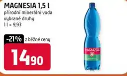 Trefa Magnesia přírodní minerální voda nabídka