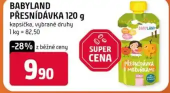 Trefa Babyland přesnídávka nabídka