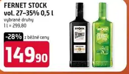Trefa Fernet stock vol.27-35% nabídka