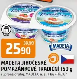 Trefa Madeta jihočeské pomazánkové tradiční nabídka