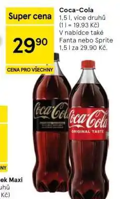 Tesco COCA-COLA nabídka