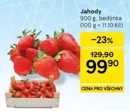Tesco Jahody nabídka
