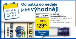 Tesco R. Jelínek Moravská lihovina nabídka