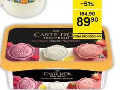 Tesco Carte d’Or Zmrzlina nabídka