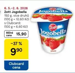 Tesco ZOTT JOGOBELLA nabídka