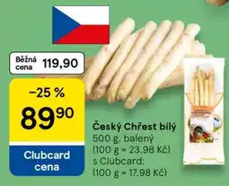 Tesco Český chřest bílý nabídka