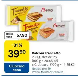 Tesco Balconi Trancetto nabídka