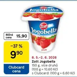Tesco ZOTT JOGOBELLA nabídka