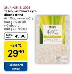 Tesco Tesco Jasmínová rýže dlouhozrnná nabídka