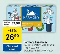 Tesco Harmony kapesníky nabídka