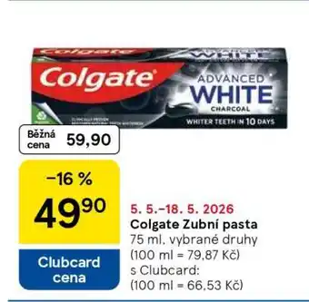 Tesco Colgate zubní pasta nabídka