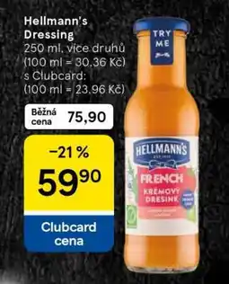 Tesco Hellmann’s dressing nabídka