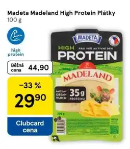 Tesco Madeta Madeland High Protein Plátky nabídka
