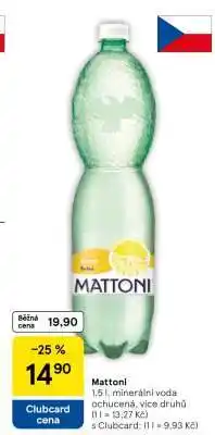 Tesco Mattoni nabídka