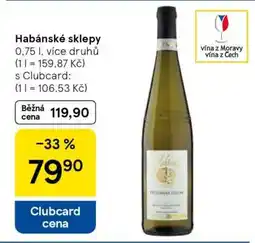 Tesco Habánské sklepy nabídka