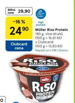 Tesco Müller Riso protein nabídka