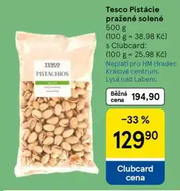 Tesco Tesco Pistácie pražené solené nabídka