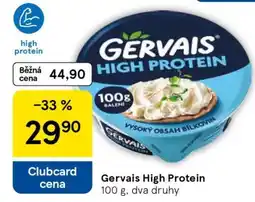 Tesco Gervais High protein nabídka