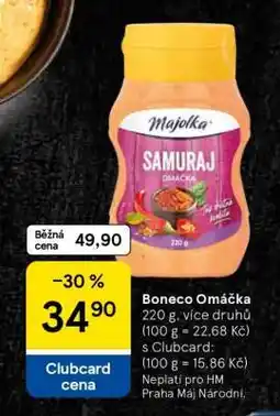 Tesco Boneco Omáčka nabídka