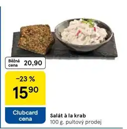 Tesco Salát à la krab nabídka