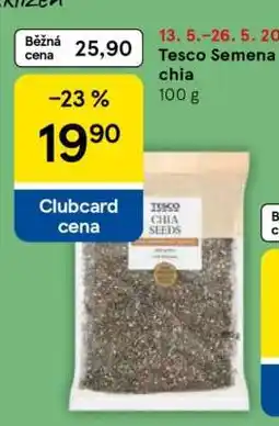 Tesco Tesco Semena chia nabídka