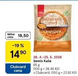 Tesco SEMIX Kaše nabídka