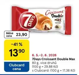 Tesco 7Days Croissant Double Max nabídka