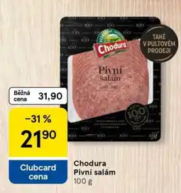 Tesco Chodura PIVNÍ SALÁM nabídka