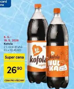 Tesco Kofola nabídka