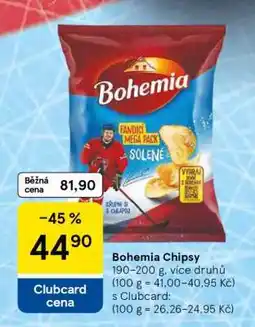 Tesco BOHEMIA CHIPSY nabídka