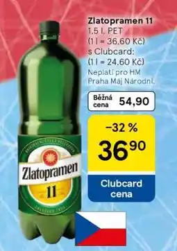 Tesco Zlatopramen 11 nabídka