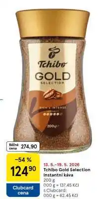 Tesco Tchibo Gold Selection Instantní káva nabídka