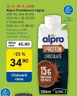 Tesco Alpro Proteinový nápoj nabídka