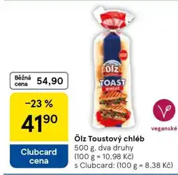 Tesco Ölz toustový chléb nabídka