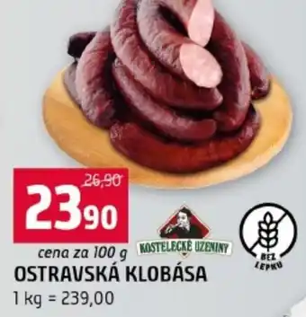 Terno Ostravská klobása nabídka