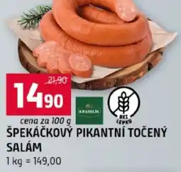 Terno Špekáčkový pikantní točený salám nabídka