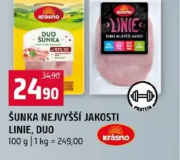 Terno Šunka nejvyšší jakosti linie, duo nabídka