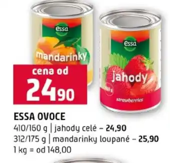 Terno Essa ovoce nabídka